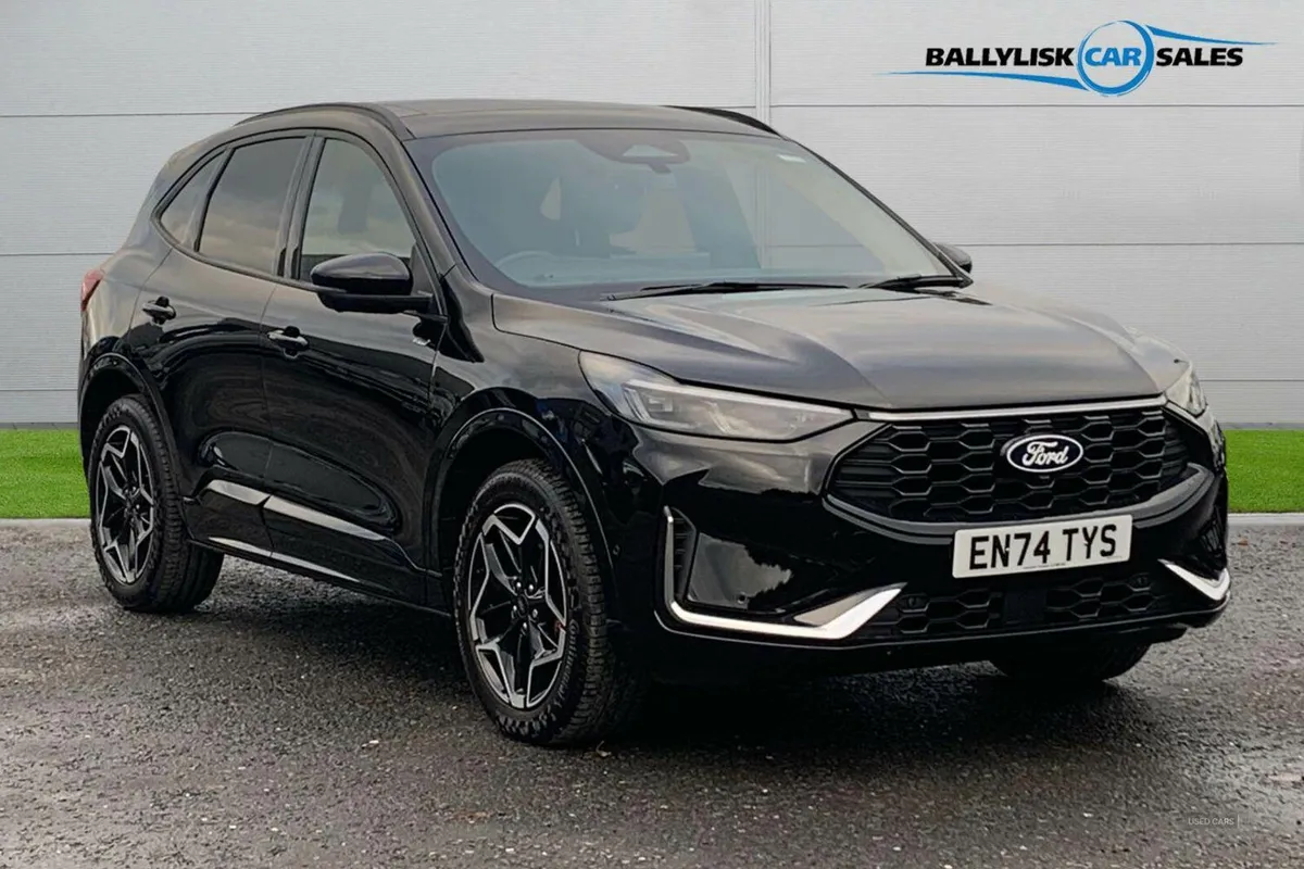 Ford Kuga 2.5 PHEV 14.4kWh ST-Line X in Agate Blac - Image 1