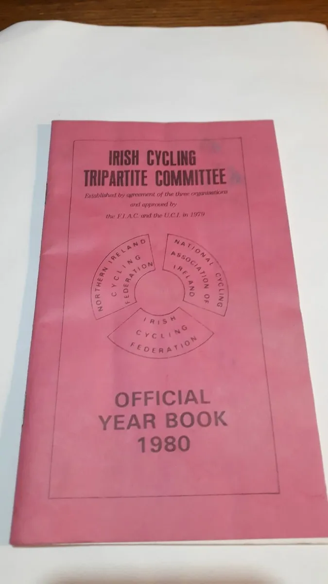 Very Rare!  Irish Cycling Tripartite Committee - Image 1