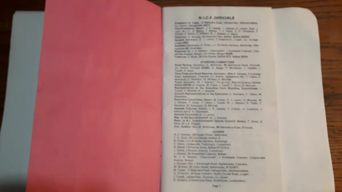 Very Rare!  Irish Cycling Tripartite Committee - Image 3