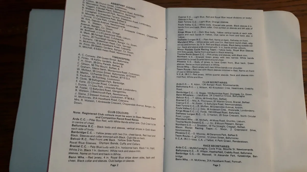 Very Rare!  Irish Cycling Tripartite Committee - Image 4