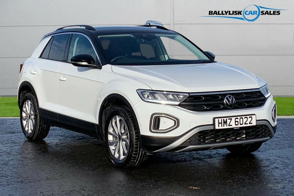 Volkswagen T-Roc 1.0 115PS TSI Match in White with - Image 1