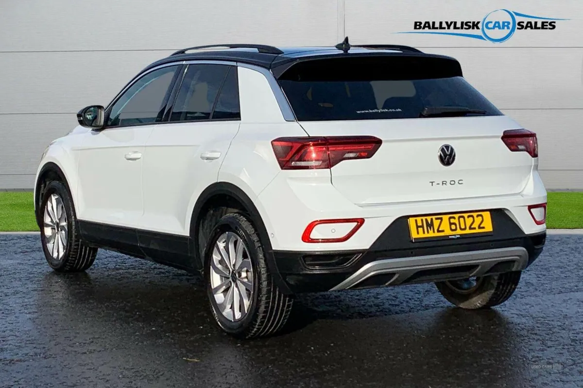 Volkswagen T-Roc 1.0 115PS TSI Match in White with - Image 2