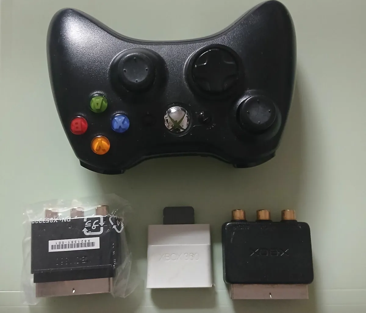 XBOX 360 Black Controller - Image 1