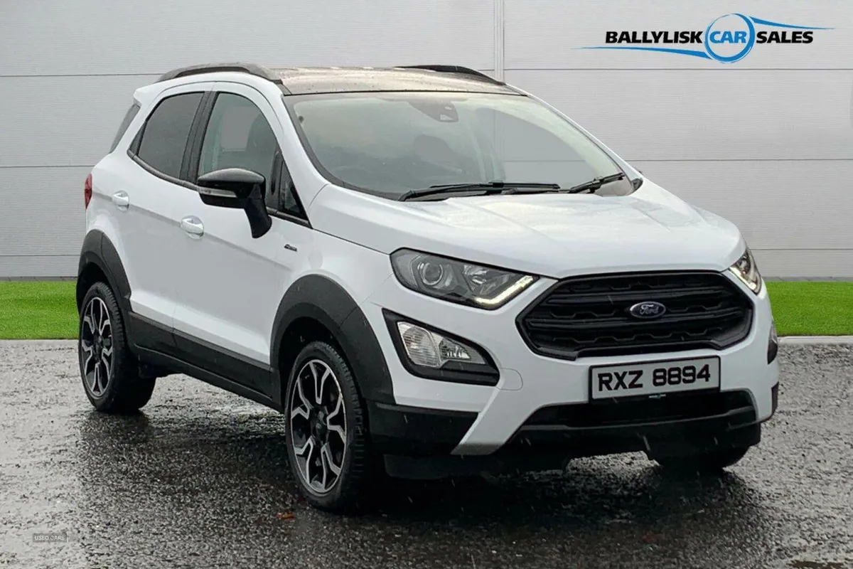 Ford EcoSport 1.0T 125PS Active in White with 20K - Image 1