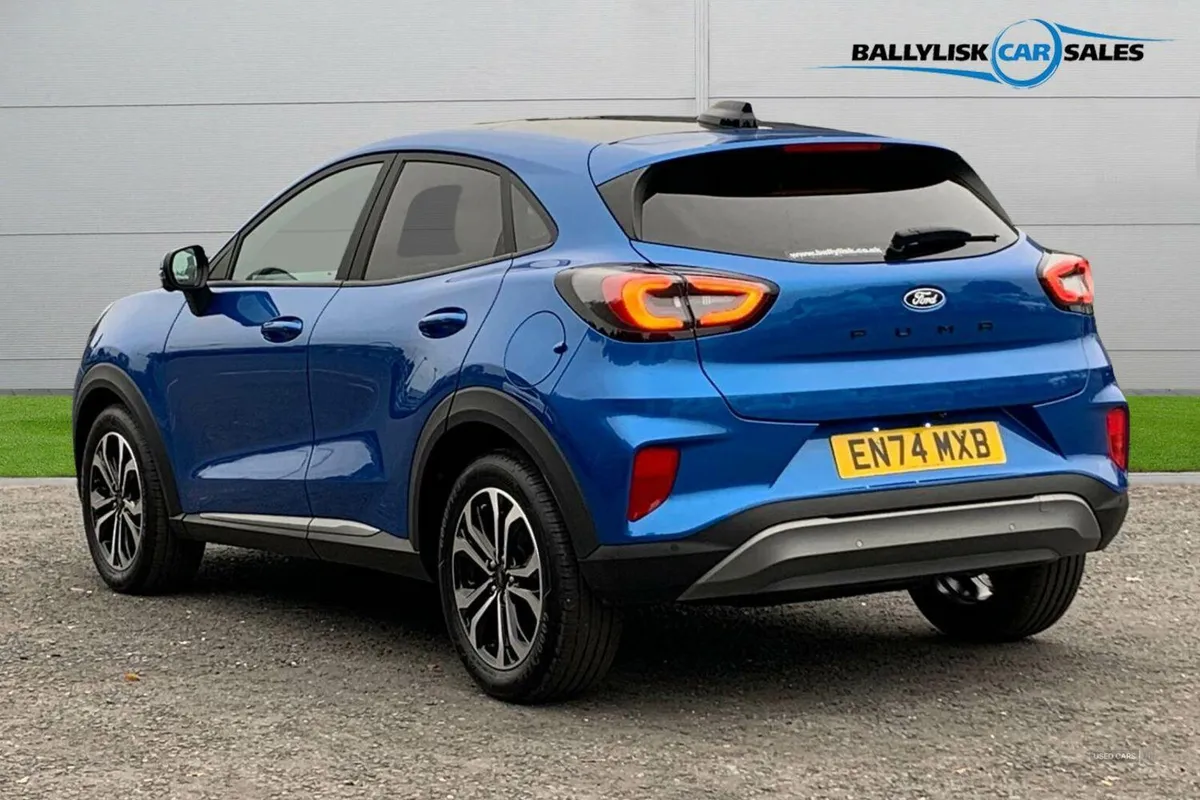 Ford Puma 1.0T 125PS Titanium Auto in Blue with ££ - Image 2