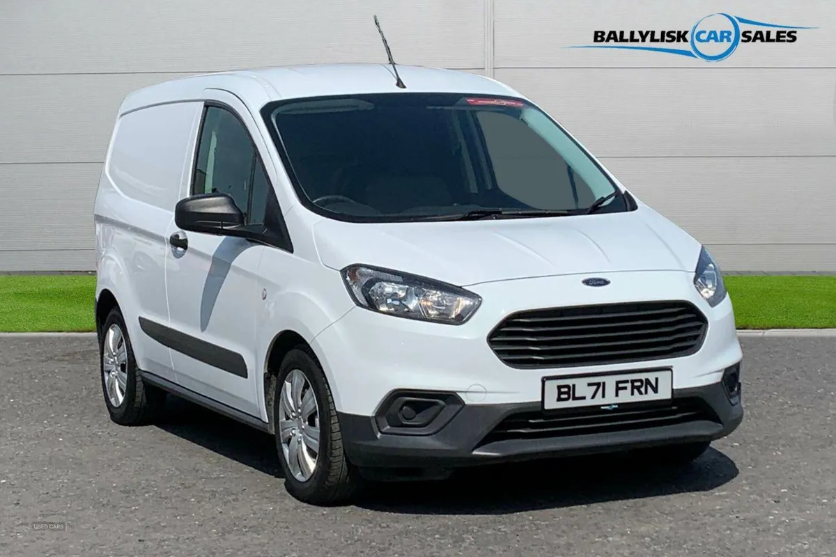 Ford Transit Courier 1.0 LEADER IN WHITE WITH ONLY - Image 1