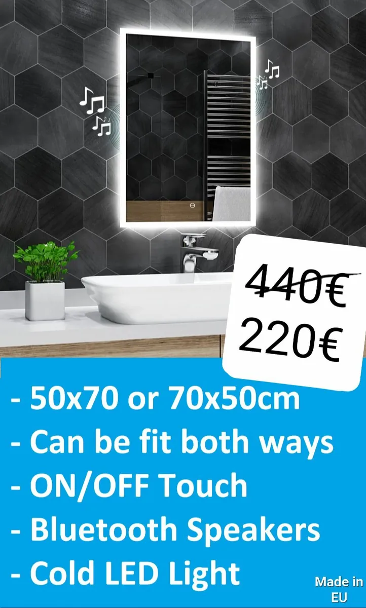 LED Bathroom Mirror - Image 1
