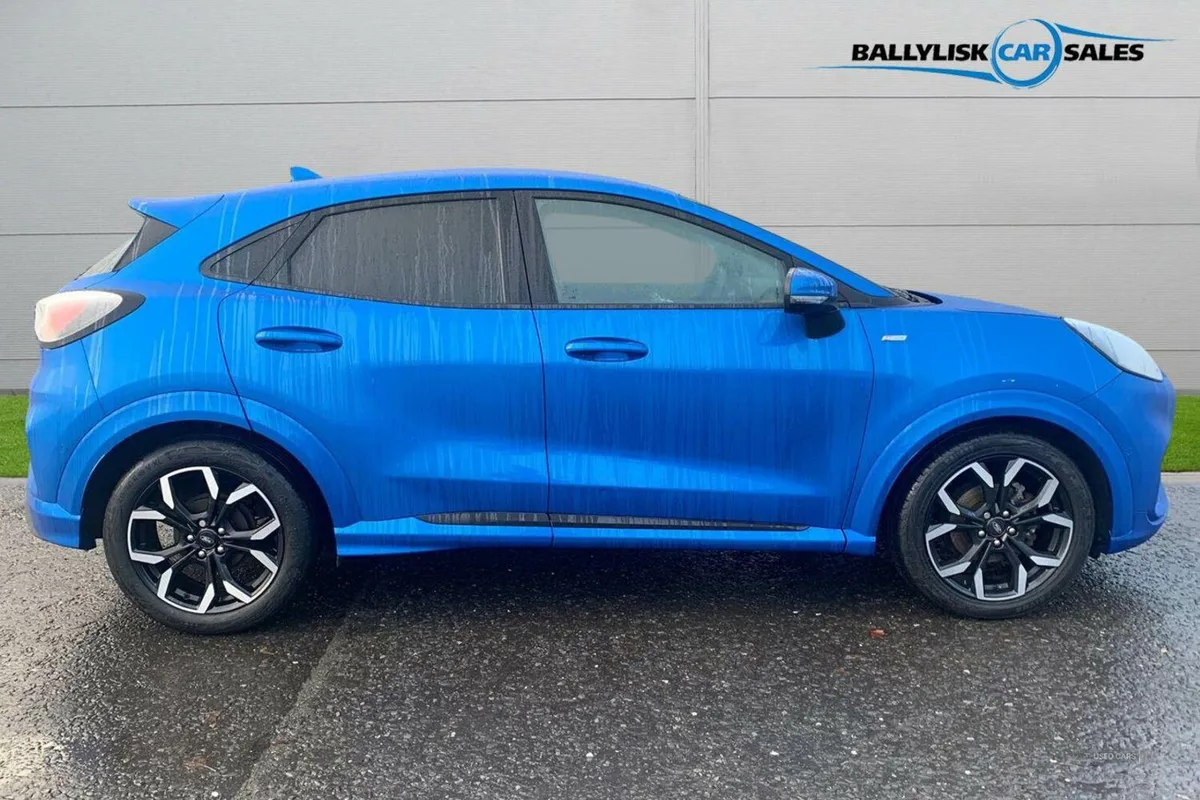 Ford Puma 1.0T 125PS ST-Line X in Blue with 21K + - Image 3