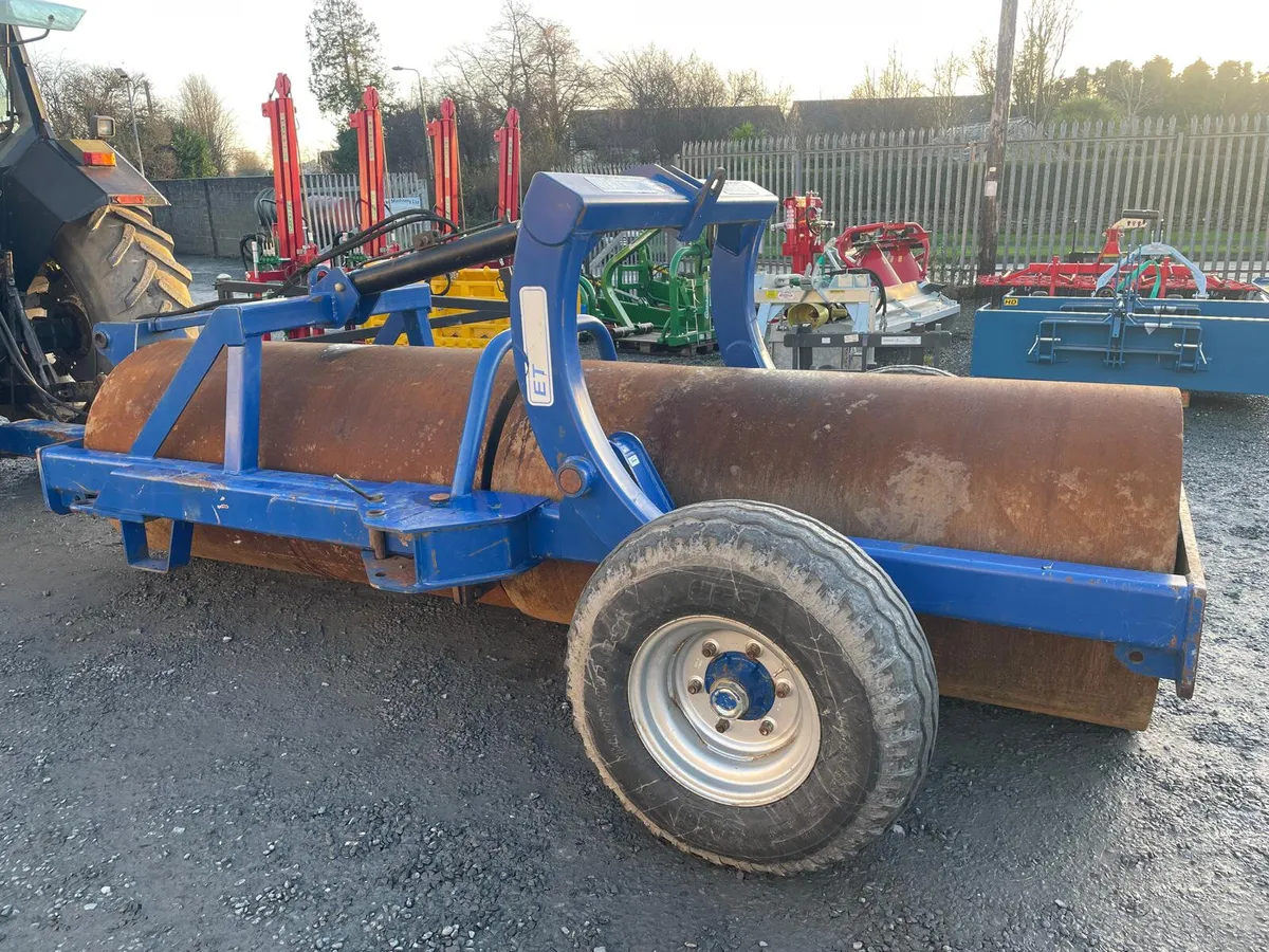 Walter Watson 12ft x 36"x14mm End Tow Land Roller - Image 1