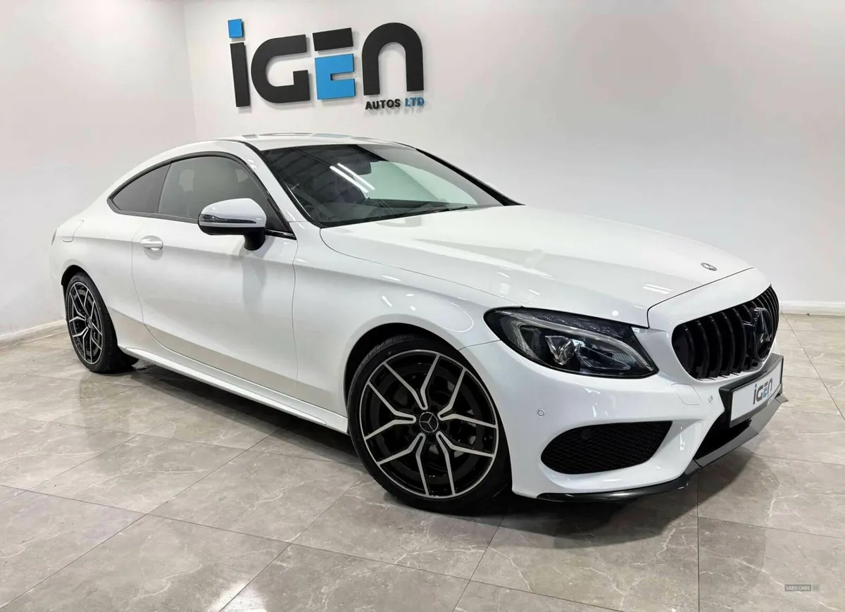 Mercedes-Benz C-Class 2.1 C 220 AMG Line D Auto 2d - Image 3