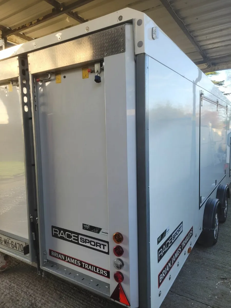 Brian James Race Sport Enclosed Trailer - Image 2