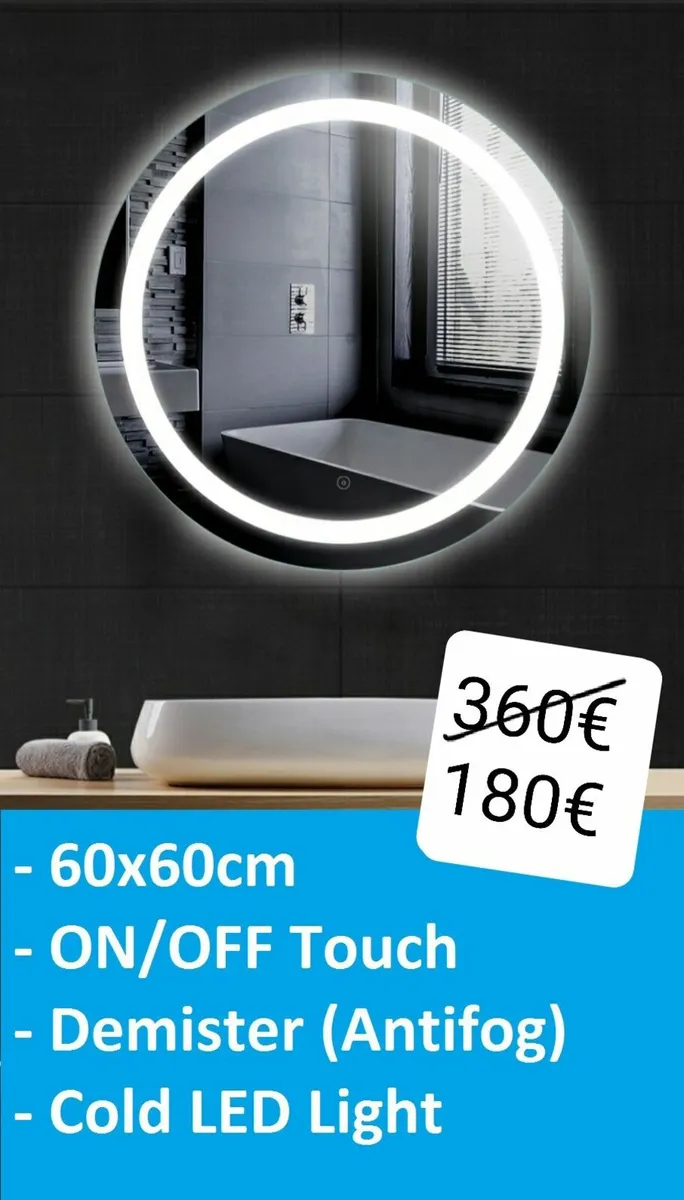 LED Bathroom Mirror - Image 1