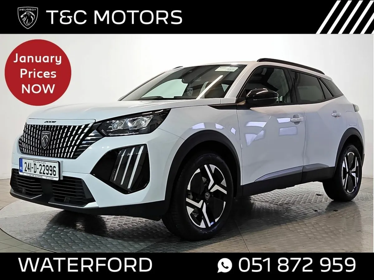 Peugeot 2008 Allure - Front + Rear Parking Sensors - Image 1