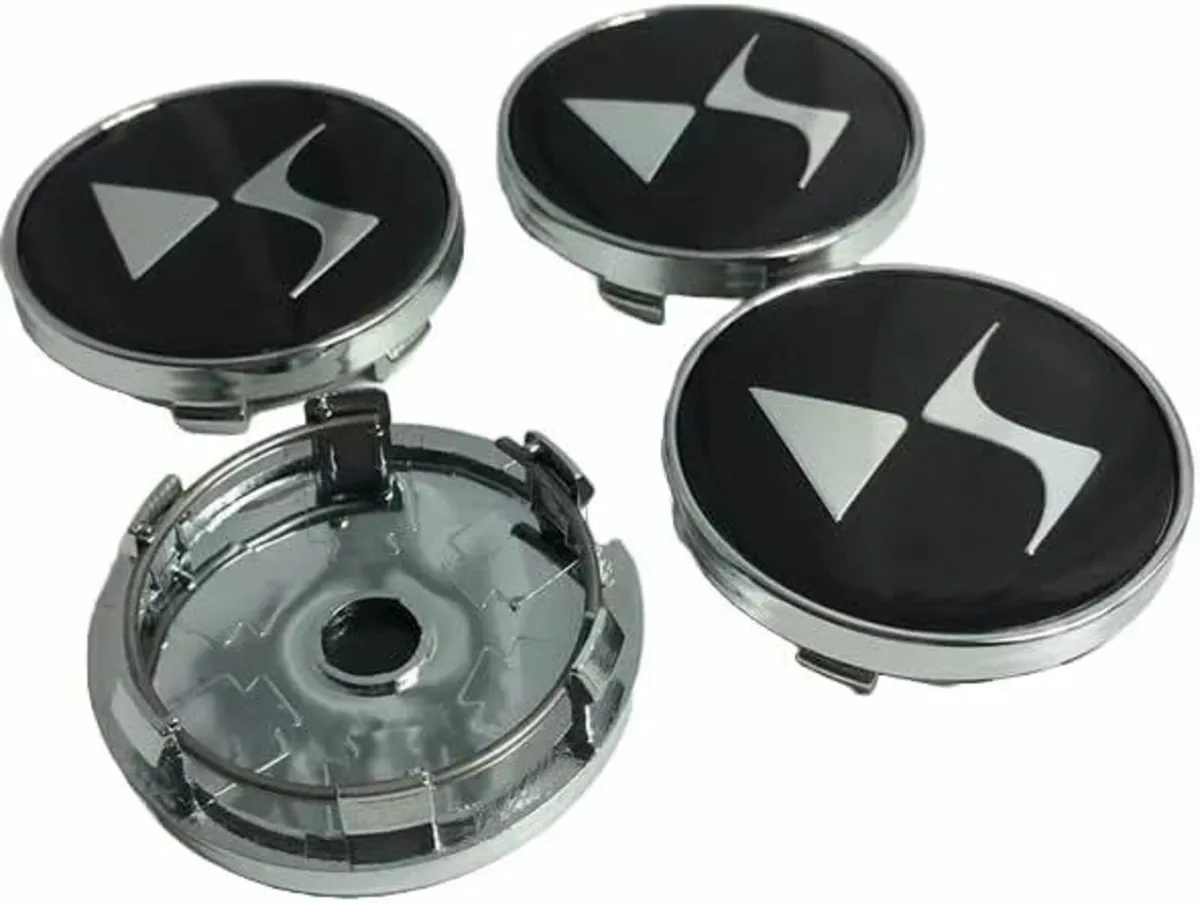 4PCS Car Hub Centre Caps for Citroen DS3 DS4 DS6,