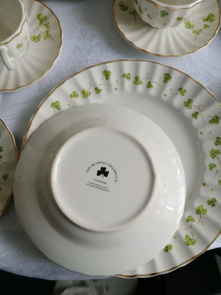 Superb dinner service ( Blarney Shamrock ) - Image 3