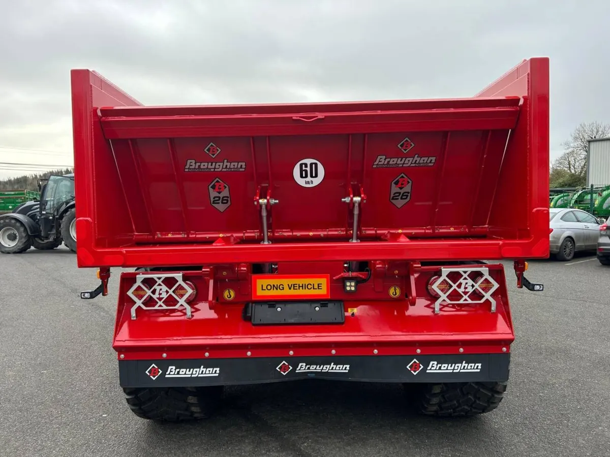 New Broughan 26 Ton Tri Axle Dump Trailer Just In! - Image 4