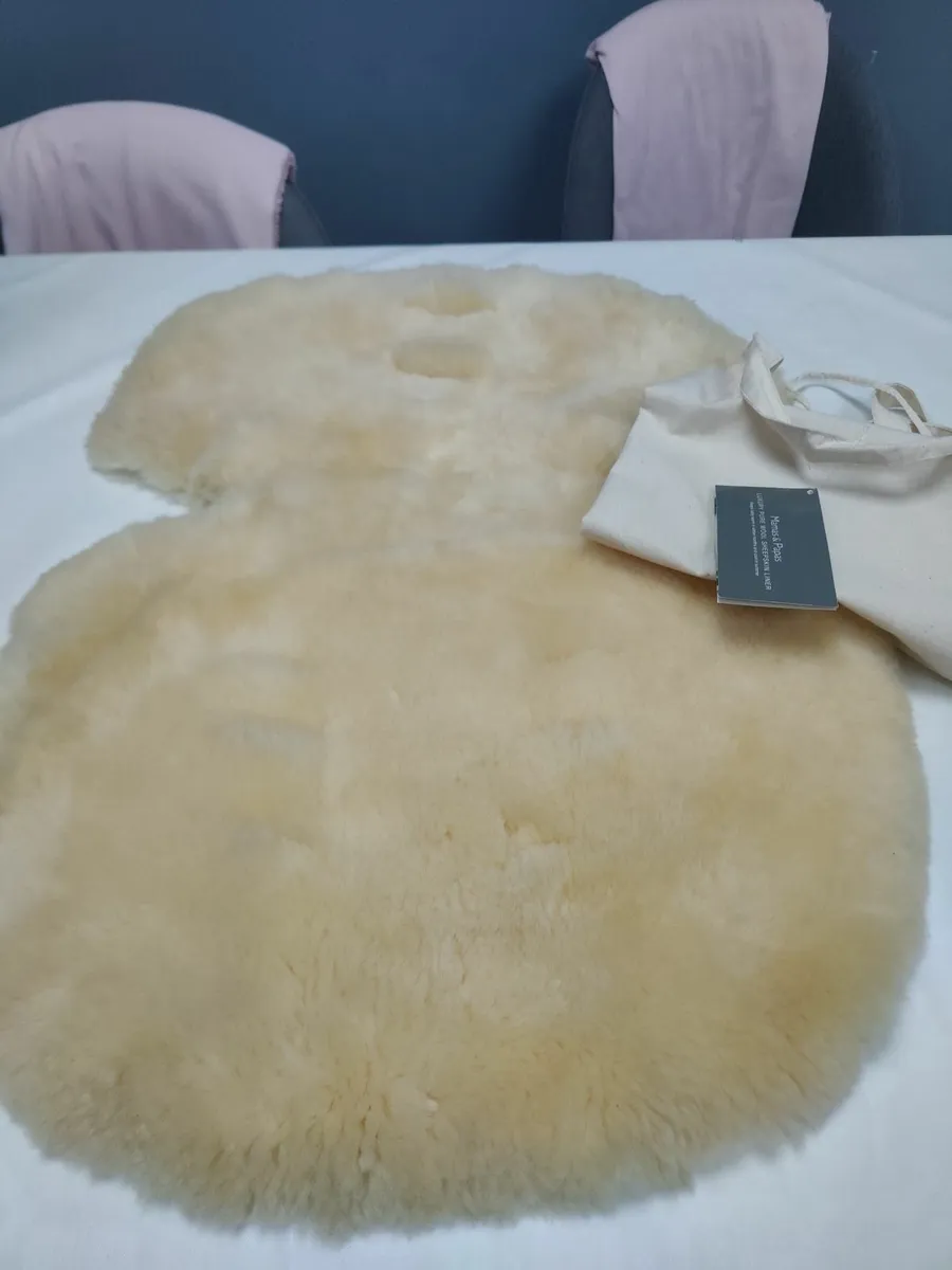 Pushchair Sheepskin liners - Image 4