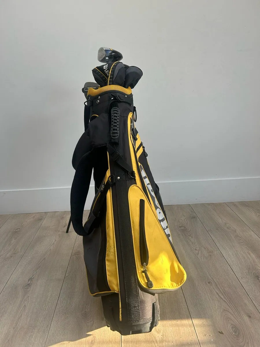 Left-Handed Golf Clubs & Bag - Image 2