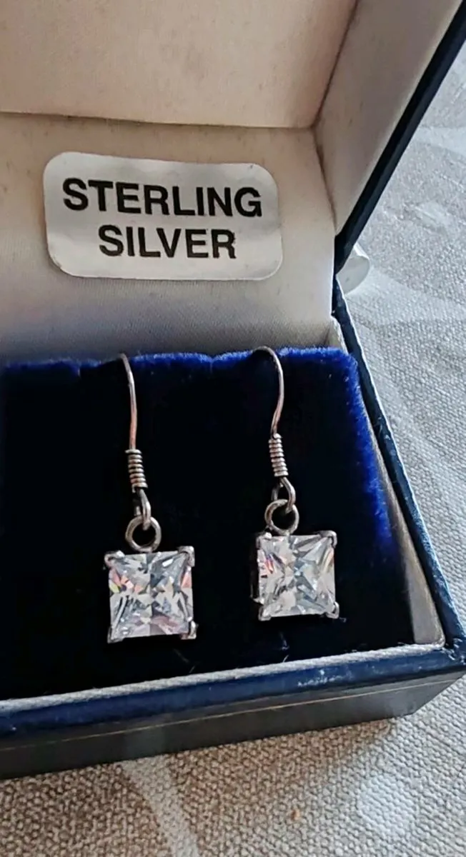 New sterling silver earrings - Image 1