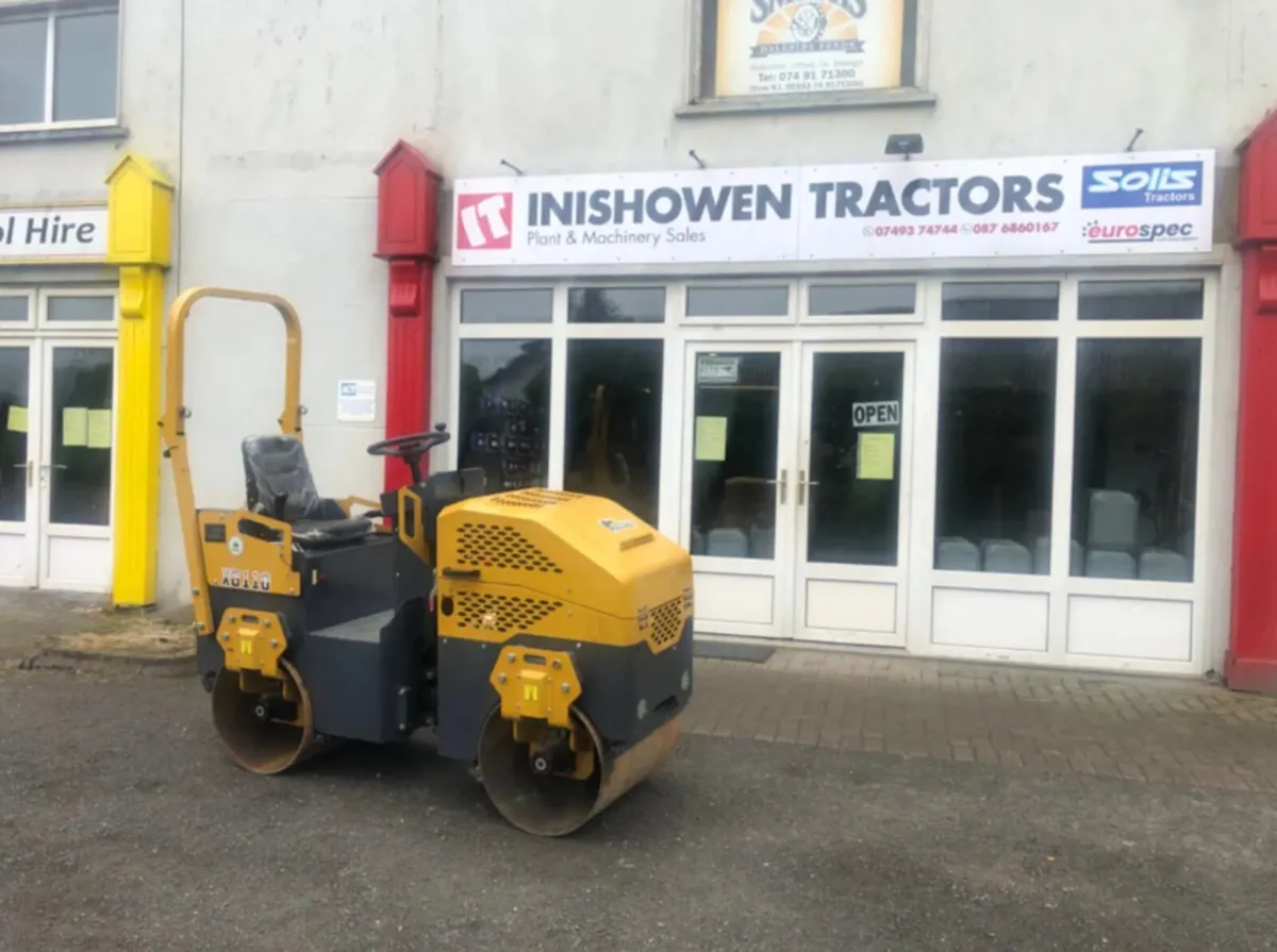 New King Kong XG110 Double Drum Vibrating Roller - Image 1