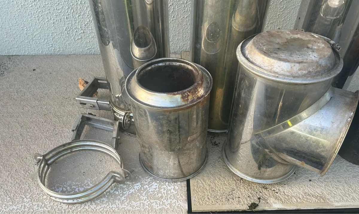 Stove chimney double skin and single - Image 2