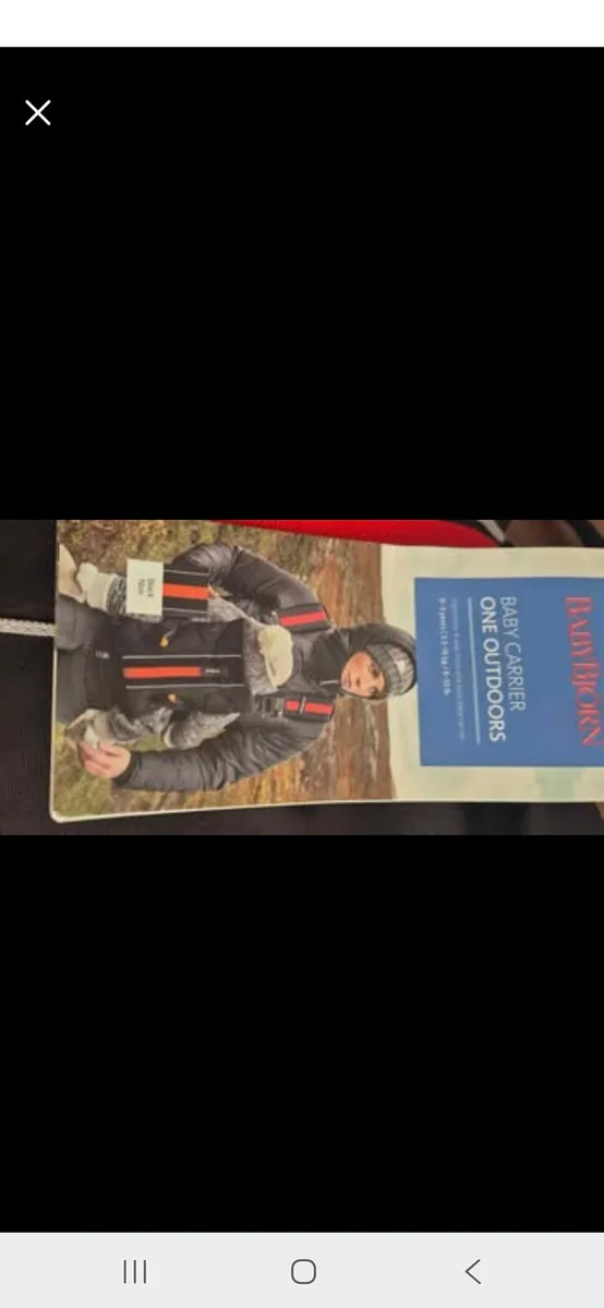 Babybjorn baby carrier 1 outdoors brand new - Image 2