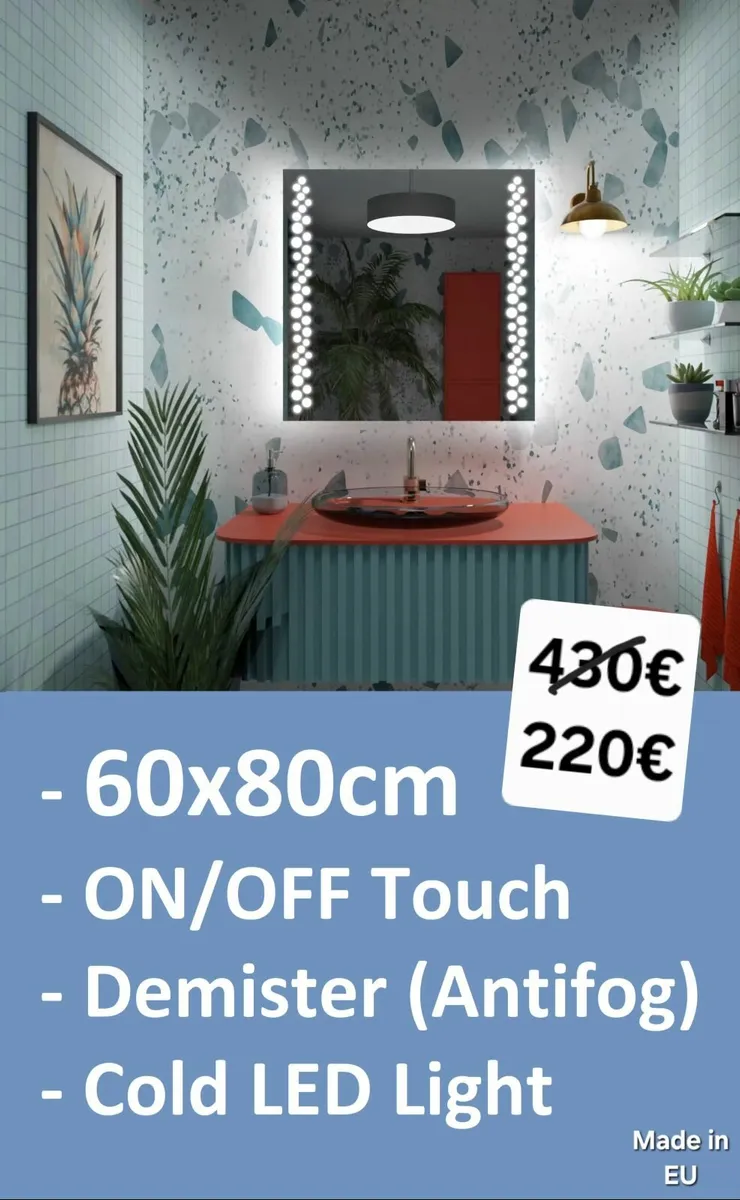 LED Bathroom Mirror - Image 1