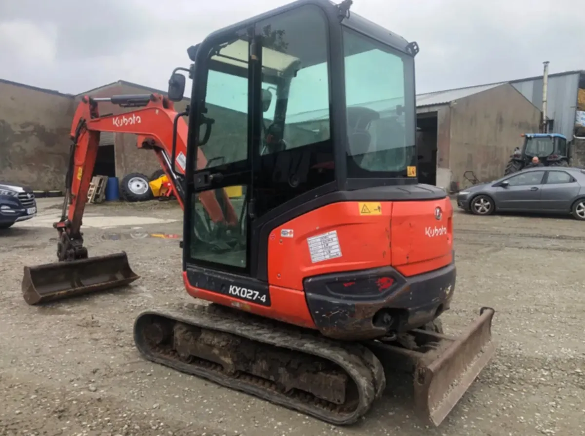 2018 Kubota KX027-4 - Image 3