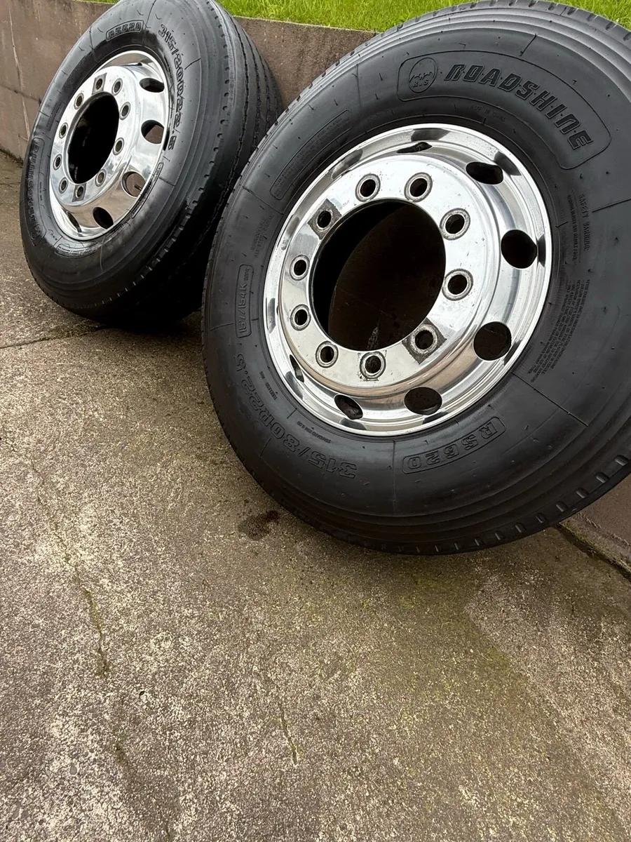 Alcoa Durabrite 22.5 Alloy Wheels - Image 1