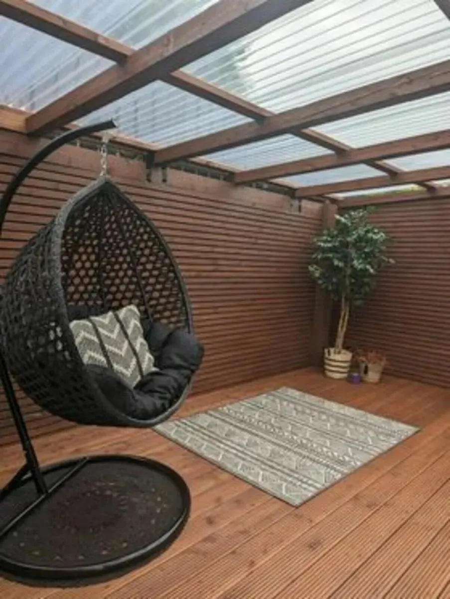 Swing egg chair garden Brand new - Image 2