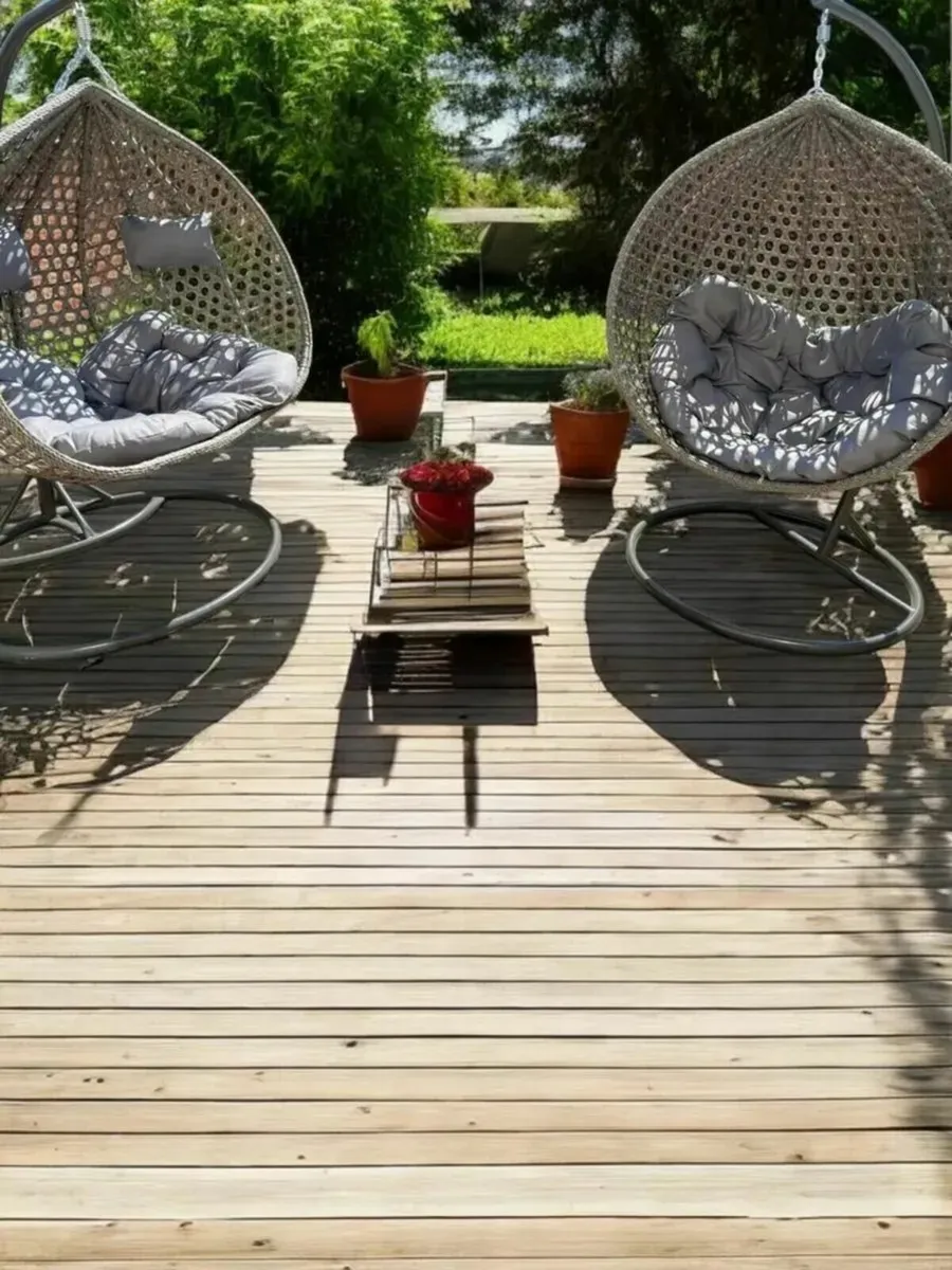 Swing chair egg-chair-with-cushion brand new - Image 2