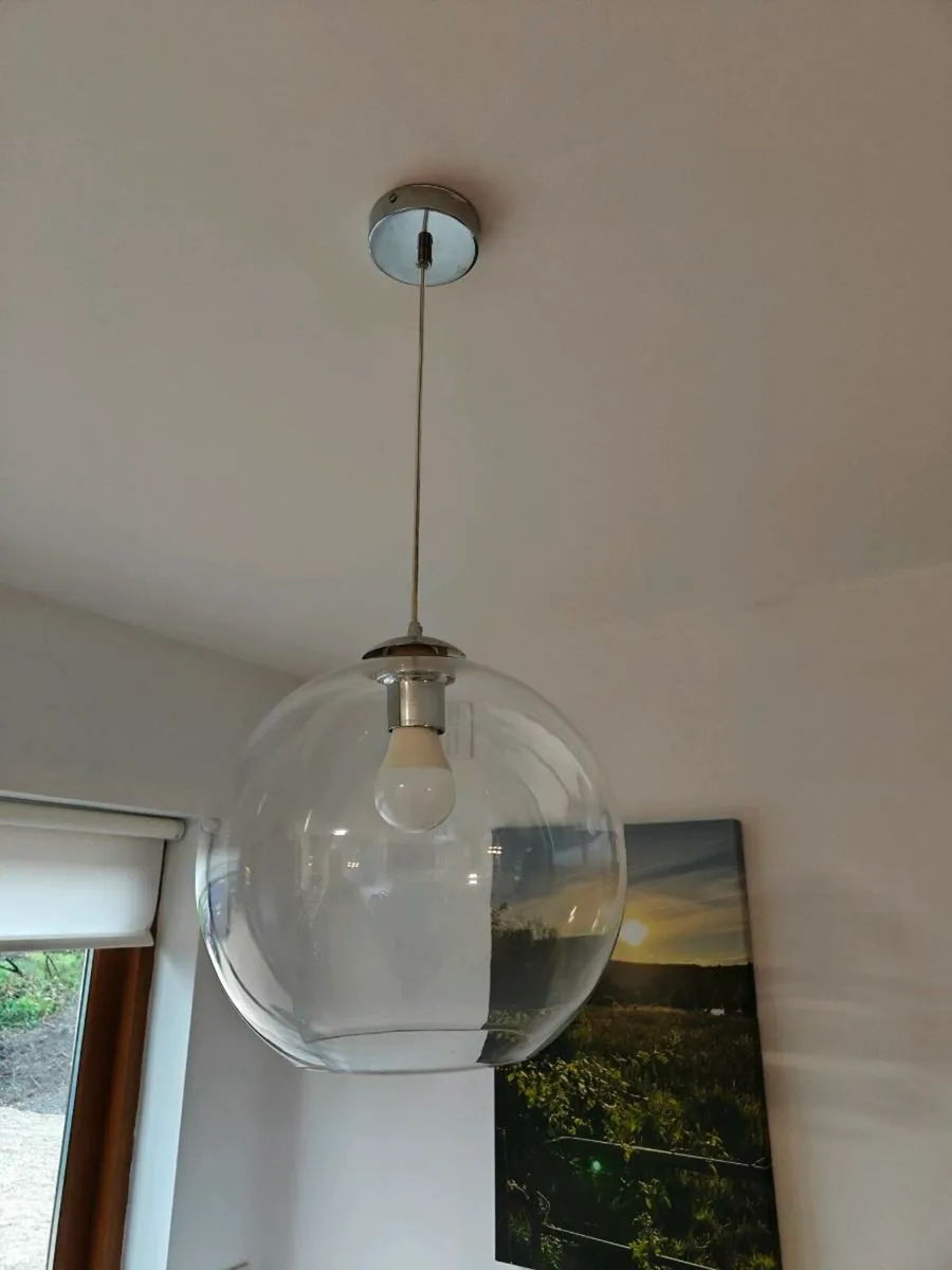 Glass light fitting - Image 2