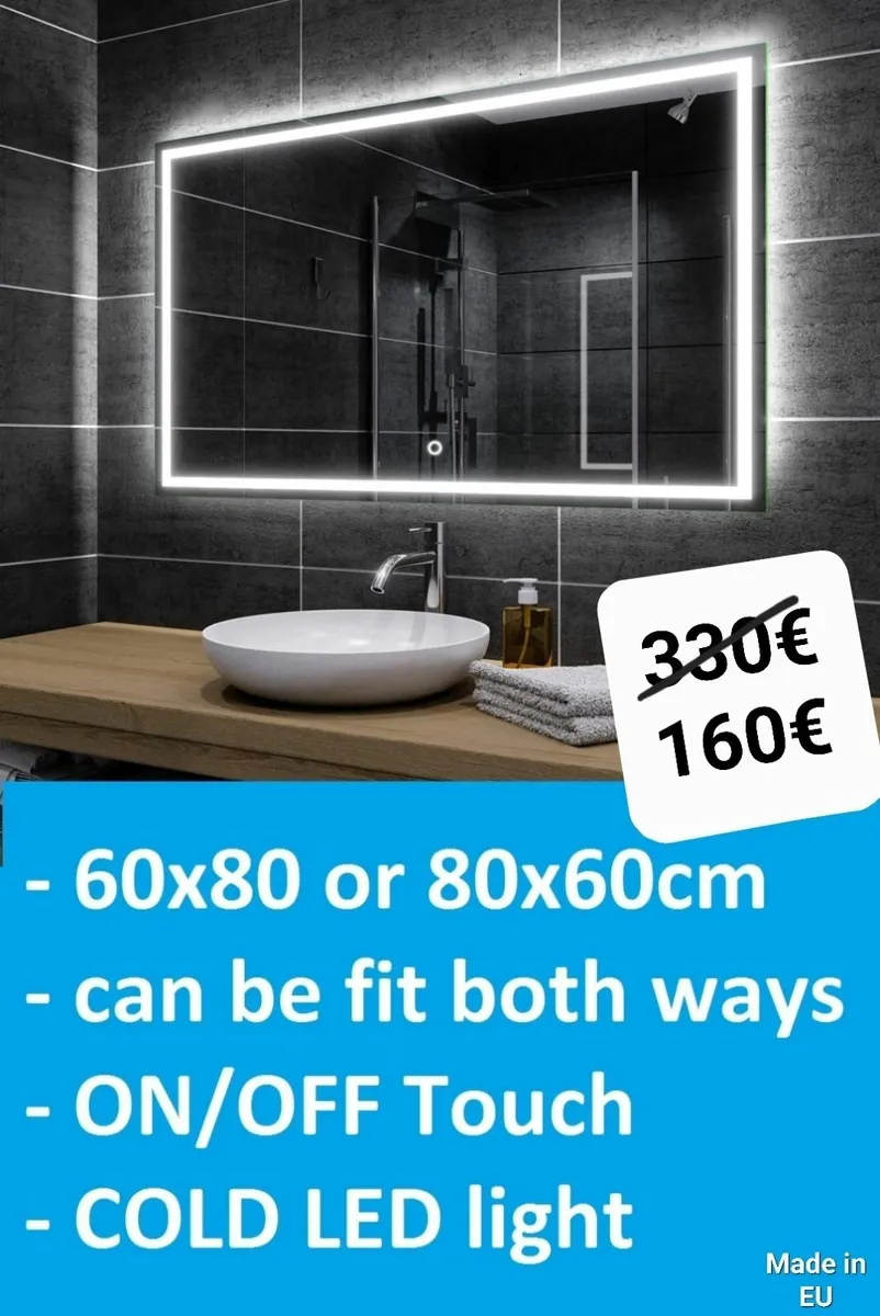 LED Bathroom Mirror - Image 1
