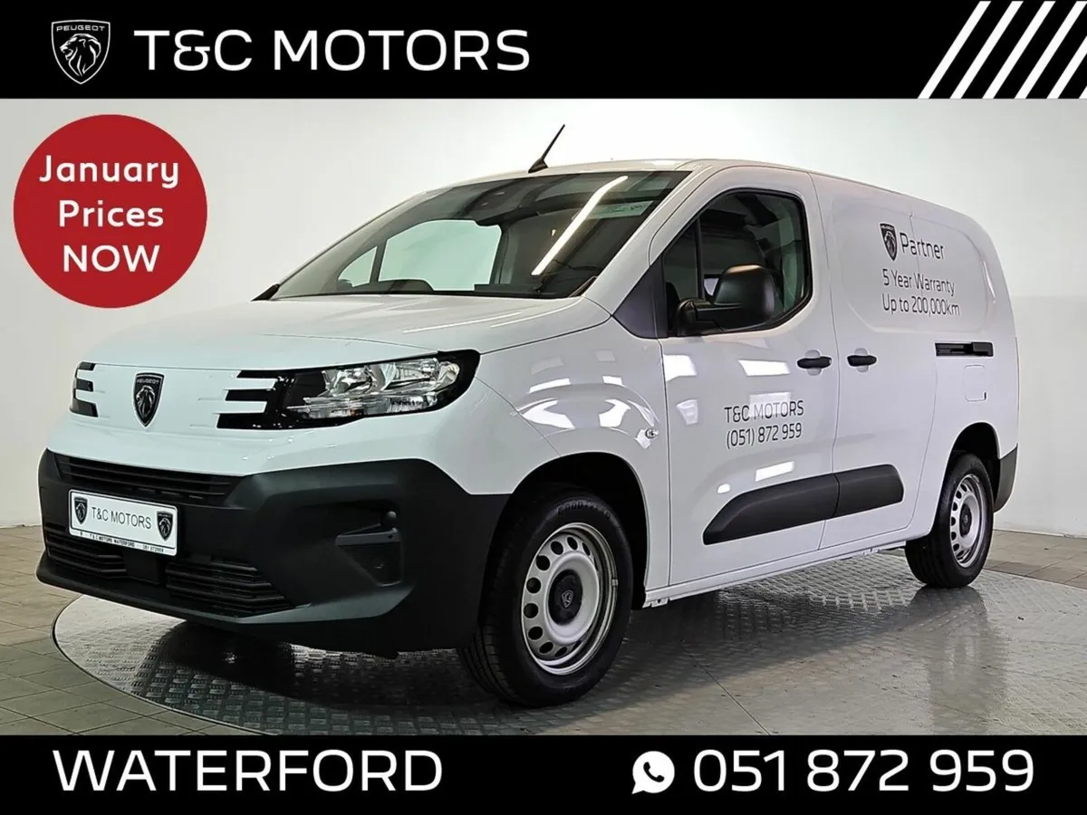 Peugeot Partner PARTNER PROF PLUS 1.5 HDI 100BHP - - Image 1