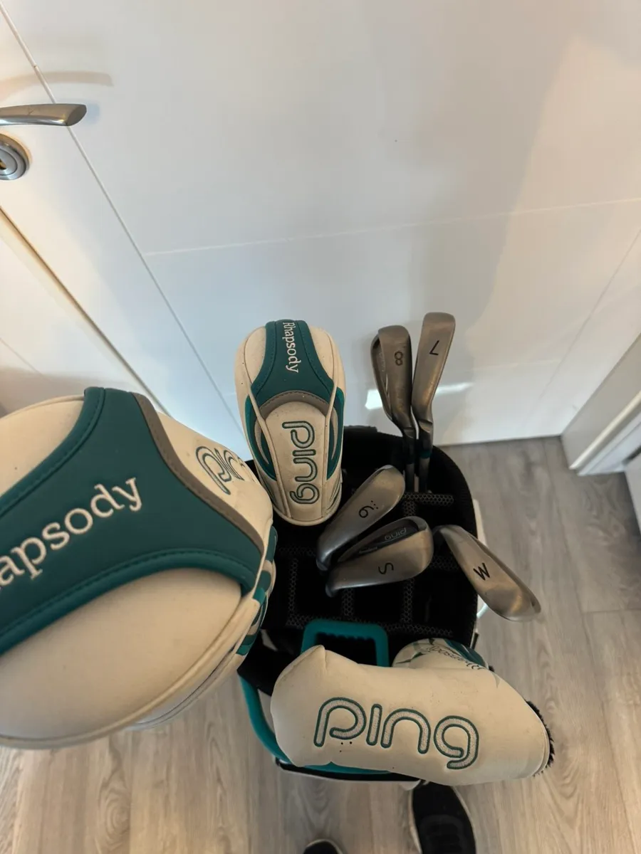 Ladies Ping Rhapsody golf clubs - Image 4