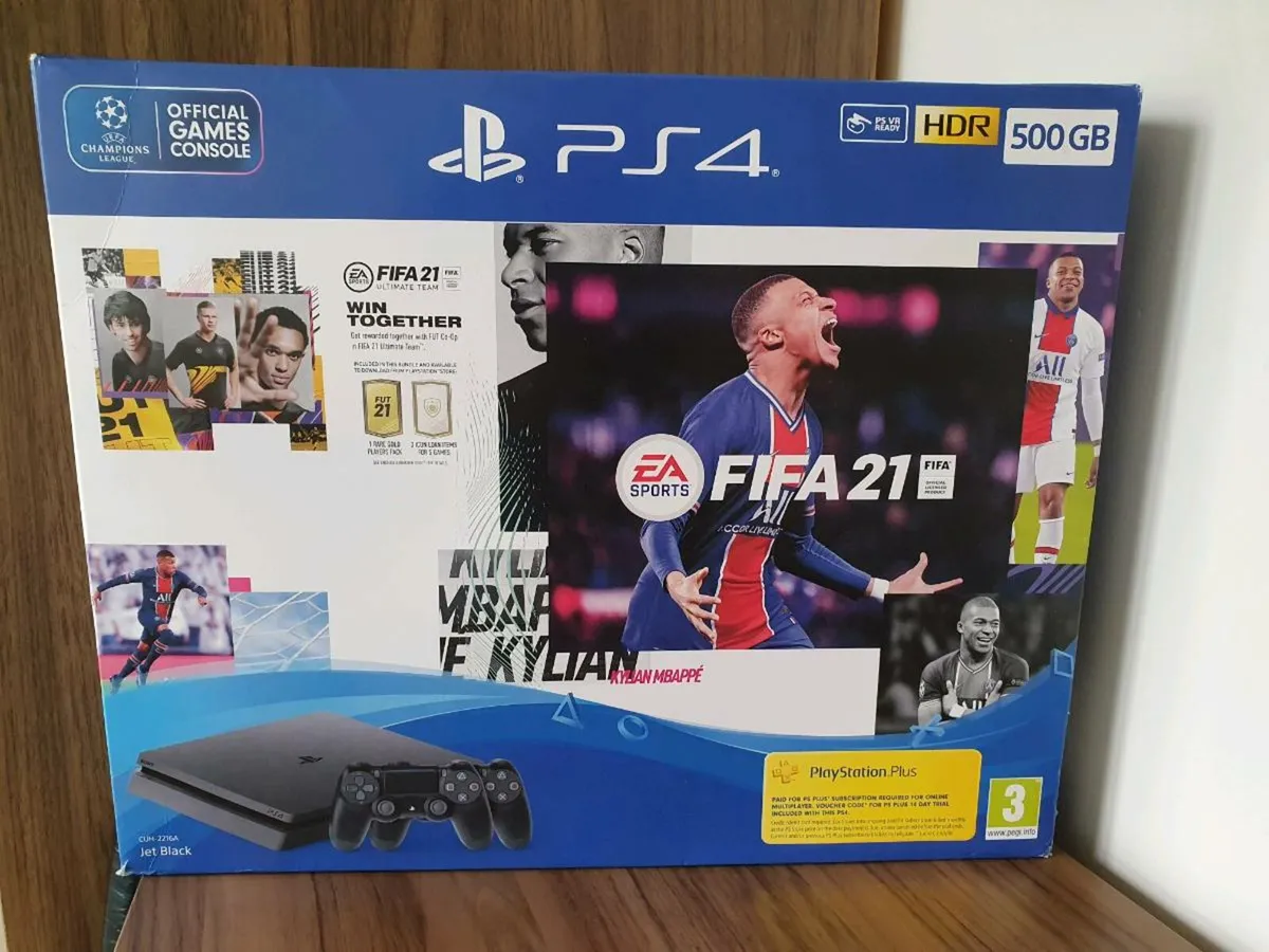 PS4 slim console 500GB and Accessories - Image 1