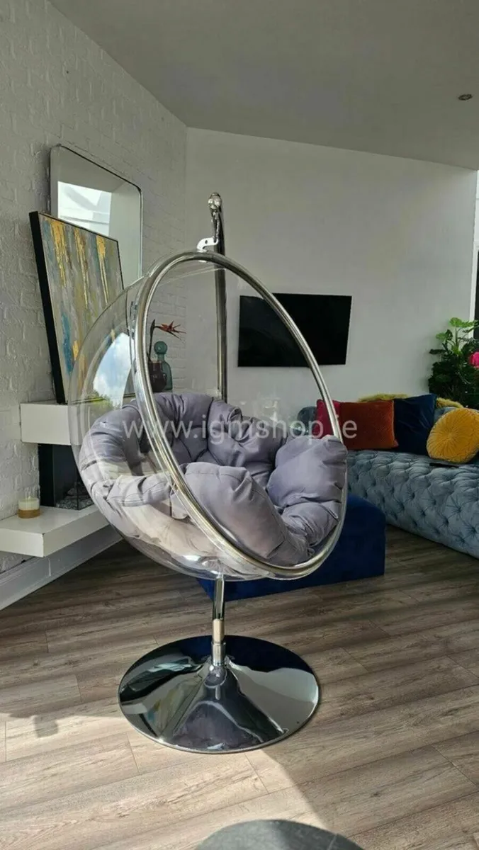 Transparent acrylic indoor hanging chair brand new - Image 1