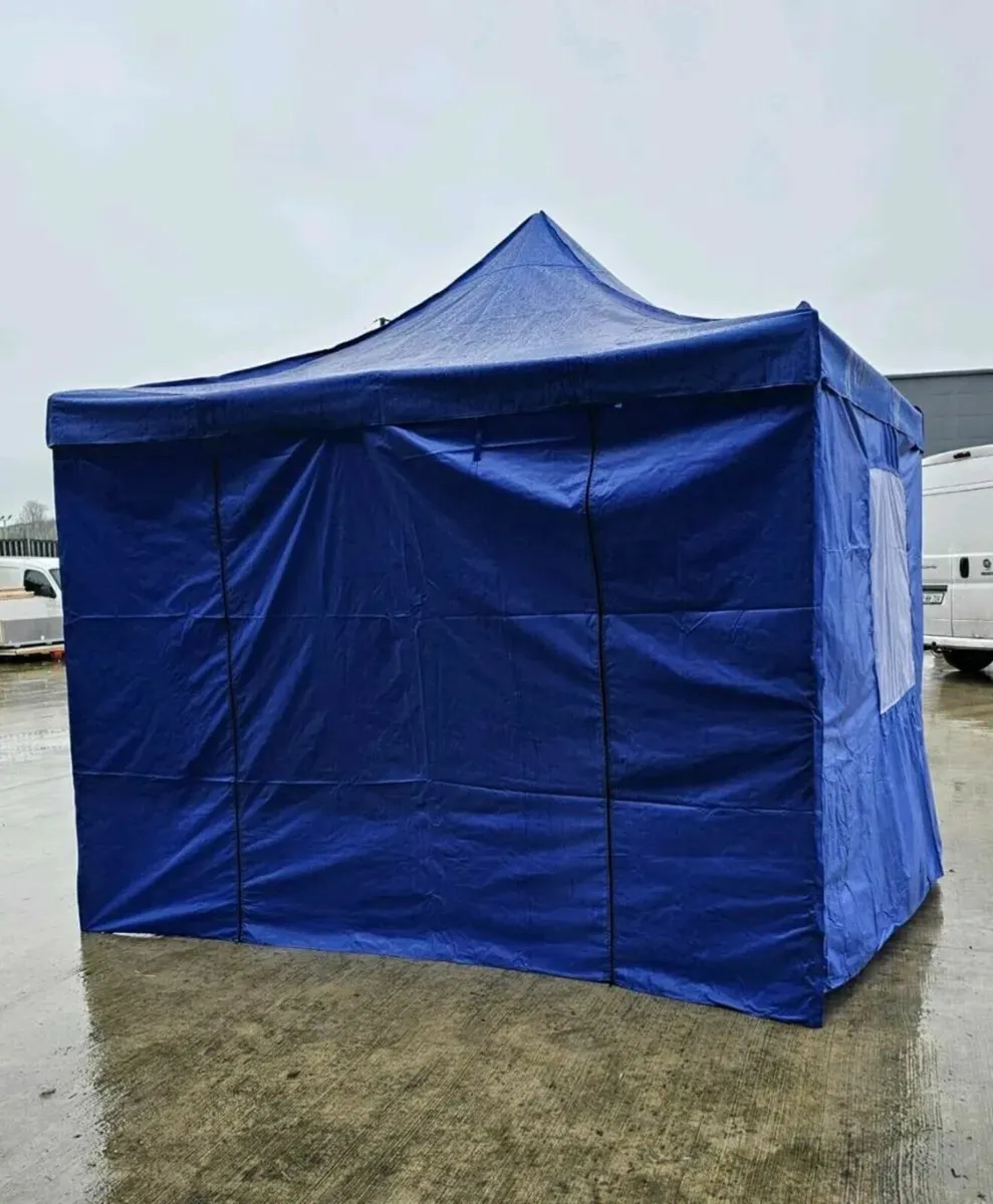 3x3m Blue Pop-Up Gazebo with 3mm Aluminum Frame - Image 2