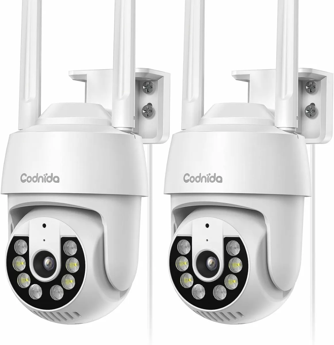 3MP Security Camera Outdoor 2 Pack, IP CCTV Camera