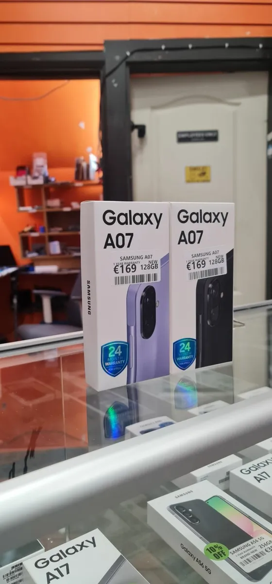 SAMSUNG A07 128GB NEW - Image 1