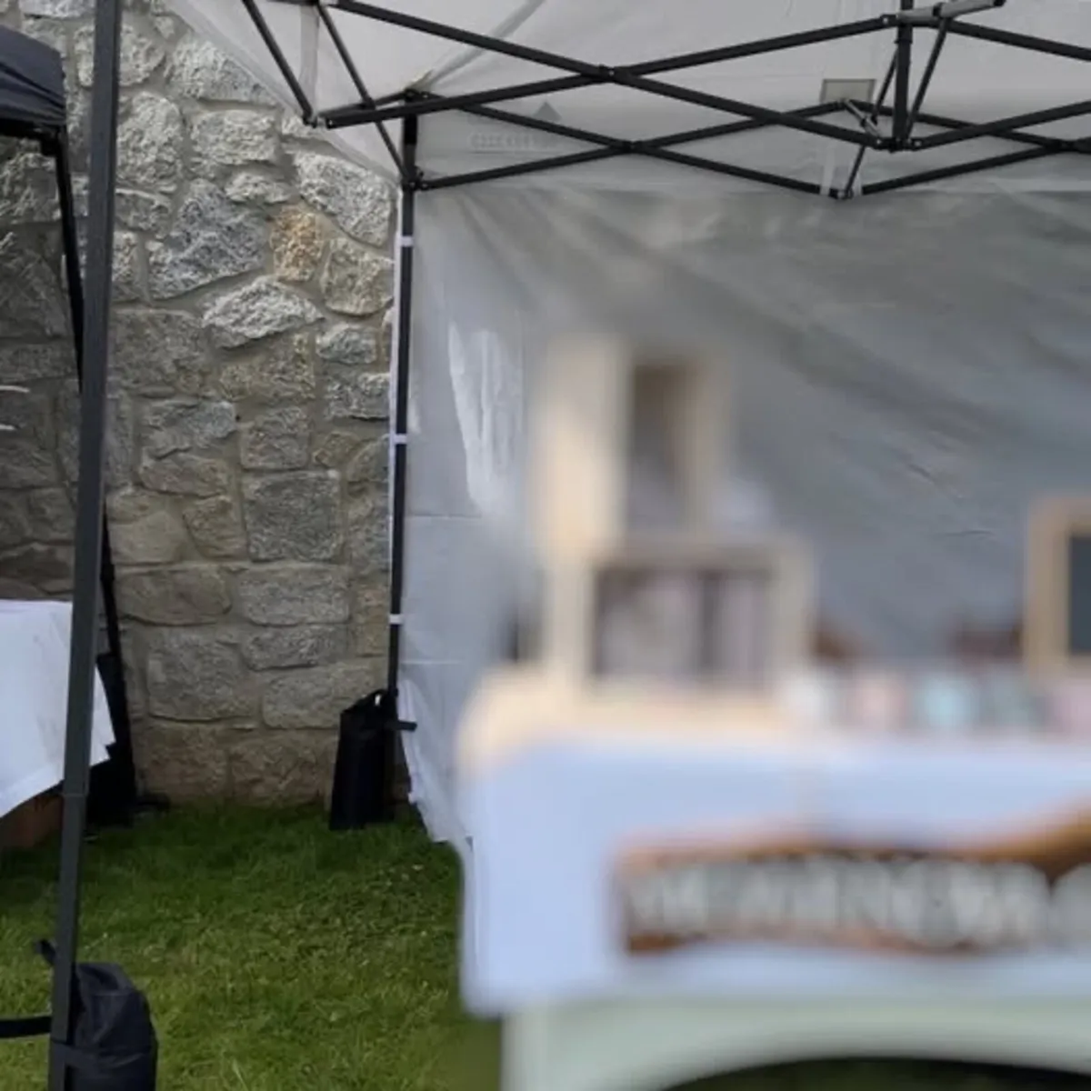 Heavy Duty Gazebo 2.5x2.5m  + Weights - Image 4