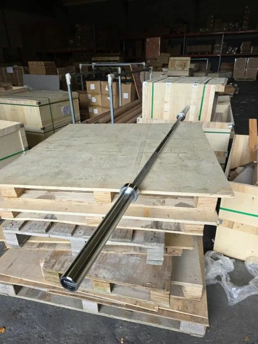 Clearance 7ft 20kg Silver Olympic Bars - Weights