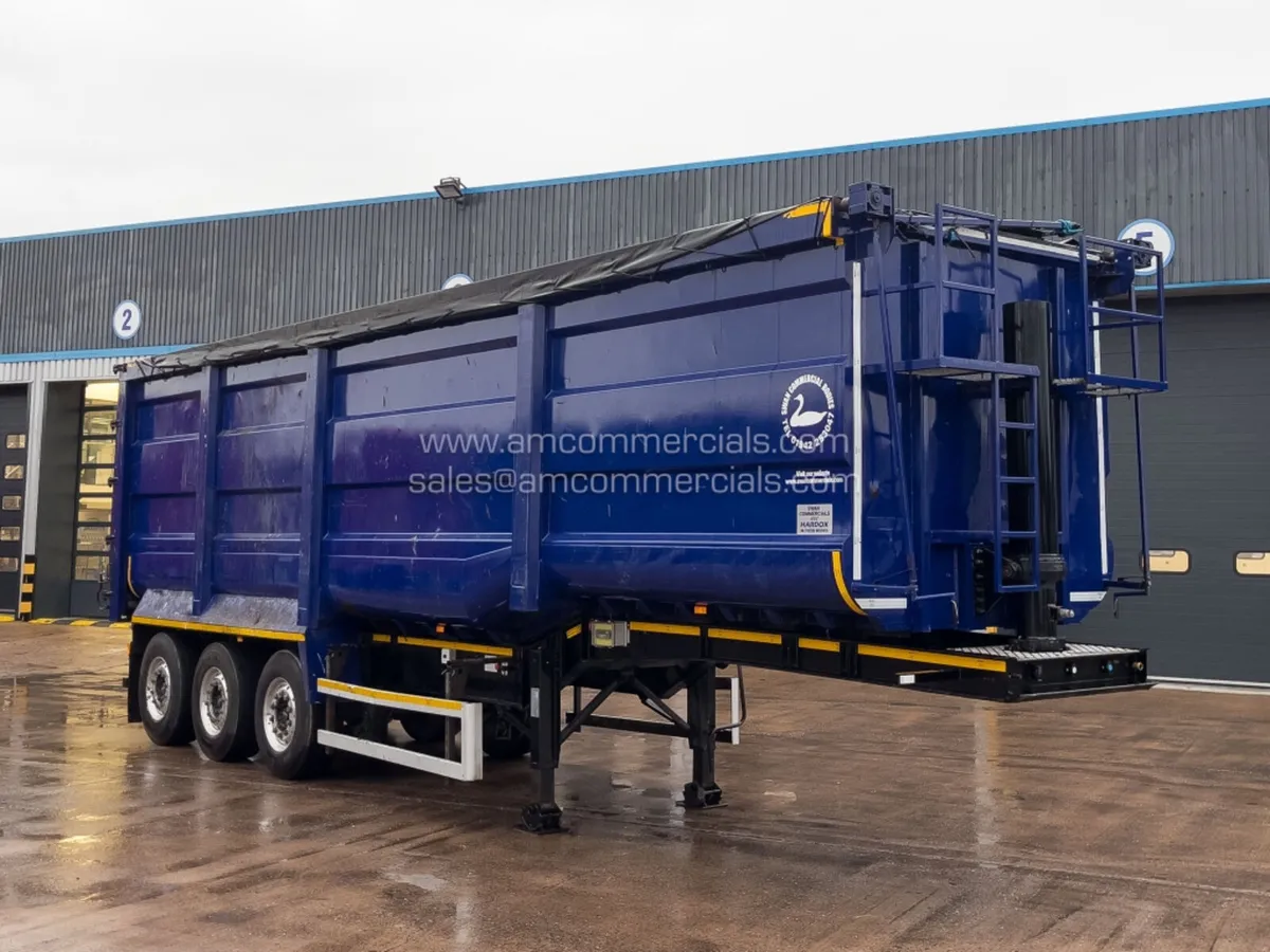2022 SWAN ST338 80yd³ SCRAP TIPPER TRAILER - Image 1