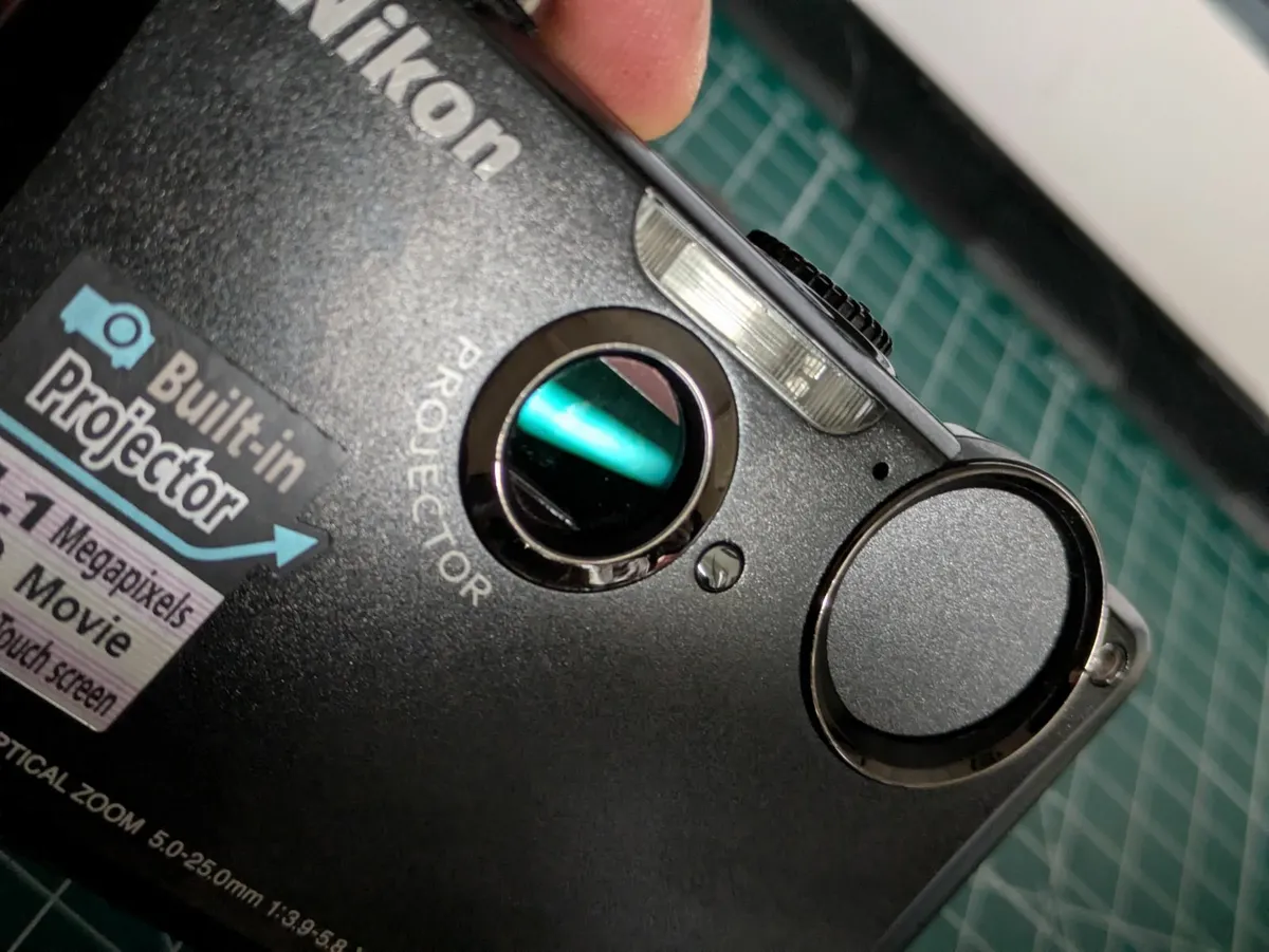 Nikon S1100pj 14MP CCD🌈  camera with projector! - Image 3