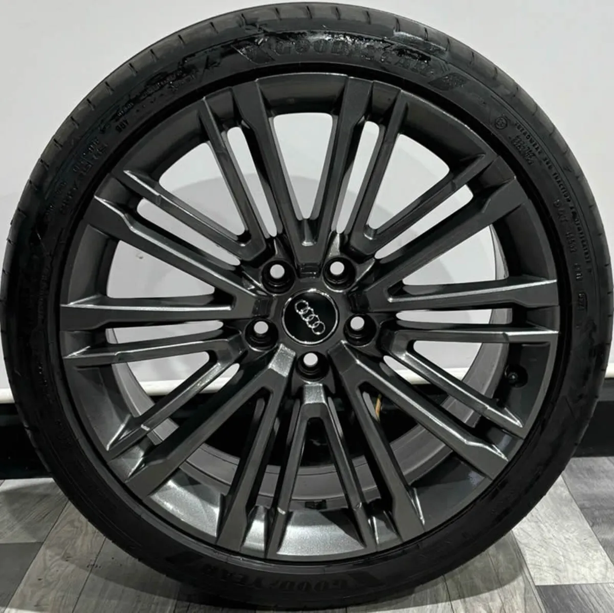 19" GENUINE AUDI A4 B9 Alloy Wheels & Tyres - Image 4