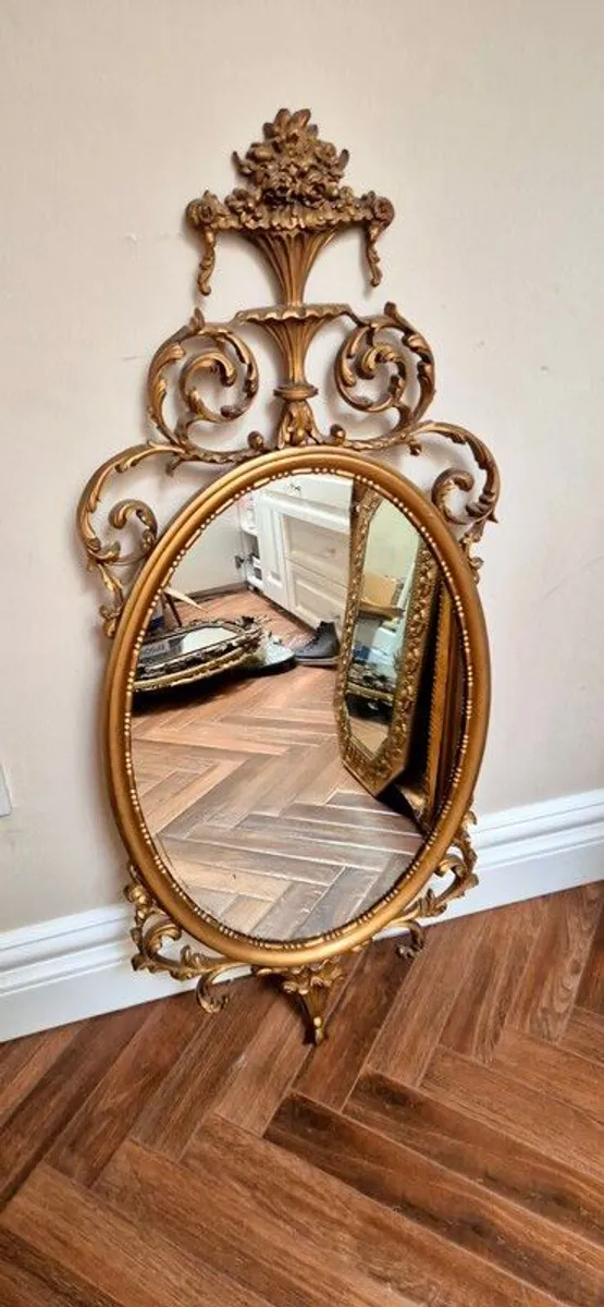 antique Wall Mirror - Image 1