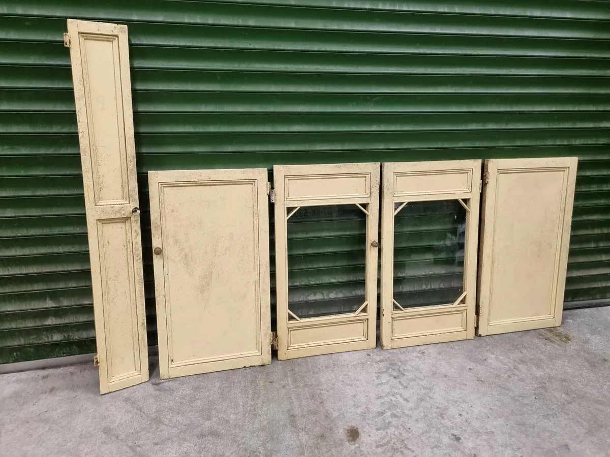 Old Dresser Door Lids for Old Cottage for Sale - Image 1