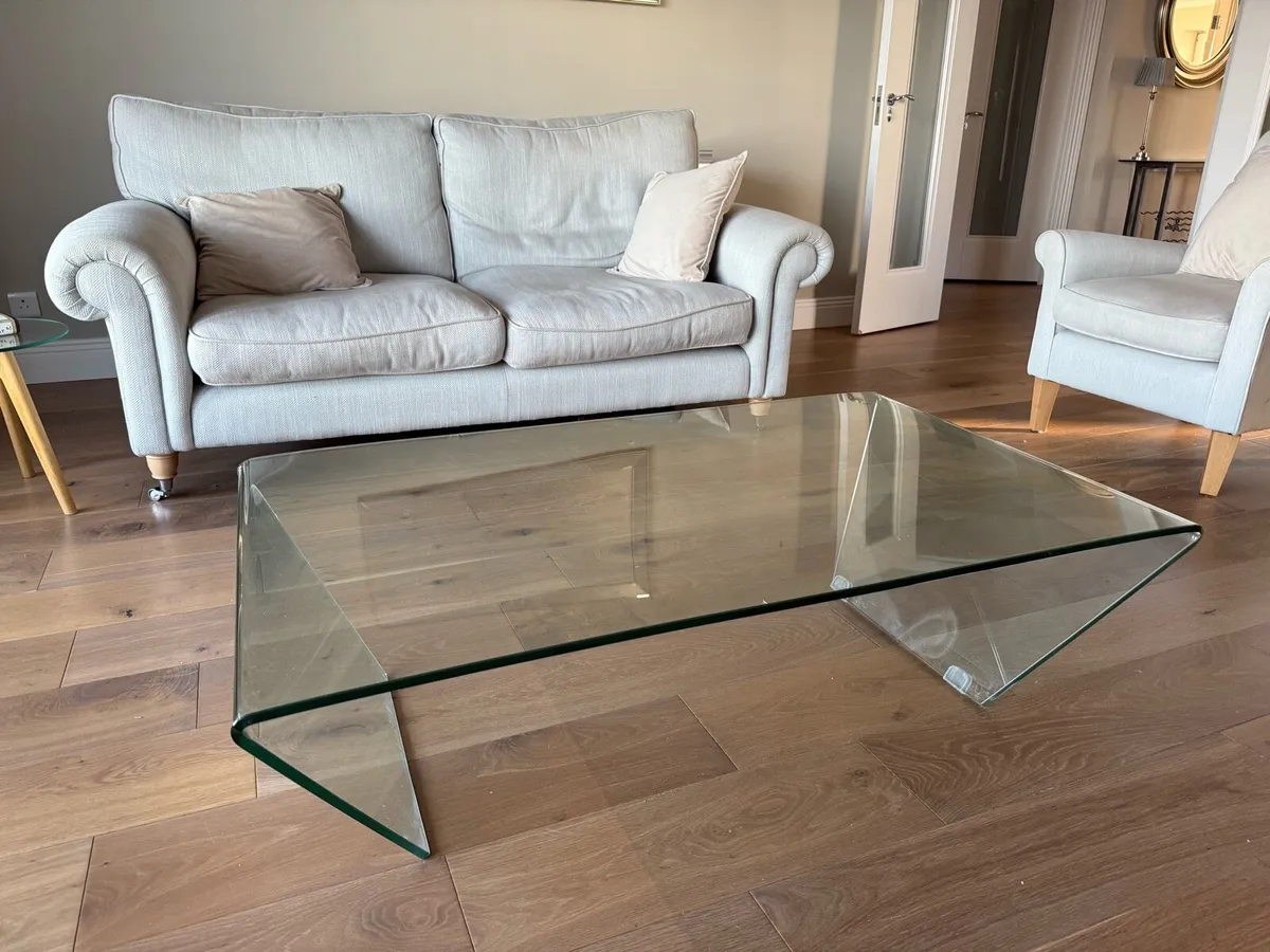 Glass Coffee Table - Image 1