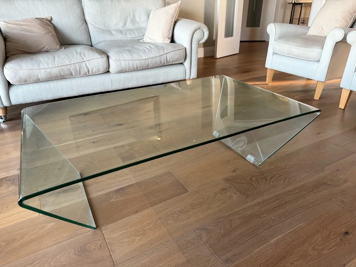 Glass Coffee Table - Image 2