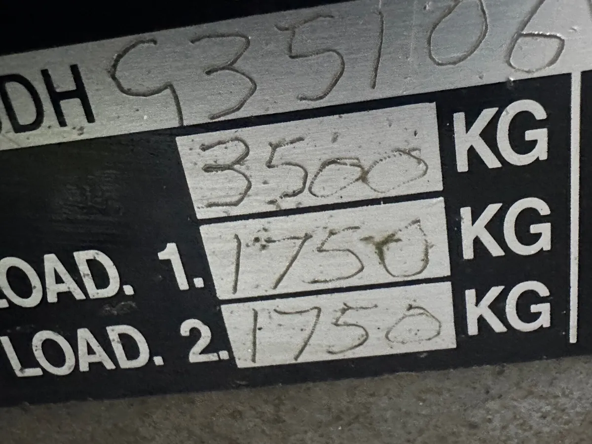 Indespension 3.5 tonne mini digger trailer - Image 2